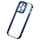 Set mbrojtës Baseus Glitter, maskë dhe xham për iPhone 14 Pro Max, blu
