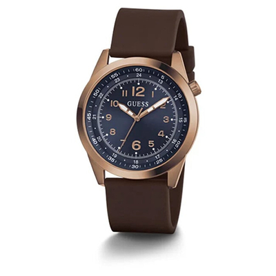 Orë dore për burra Guess Max GW0494G3, ngjyrë kafe