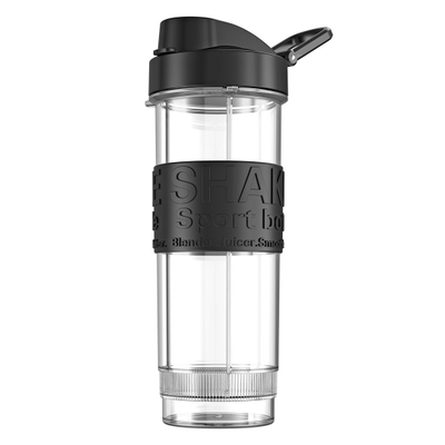 Blender personal Adler AD 4081, 2 shishe, funksion copëtimi akulli, argjendtë