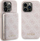 Set aksesorësh Guess GUBPM5P15X4GEMGP për iPhone 15 Pro Max, hardcase 6.7", powerbank 5000mAh, ari