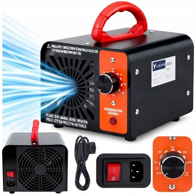 Gjenerator ozoni LEAN Ozonator, 155W, 60000mg, i zi