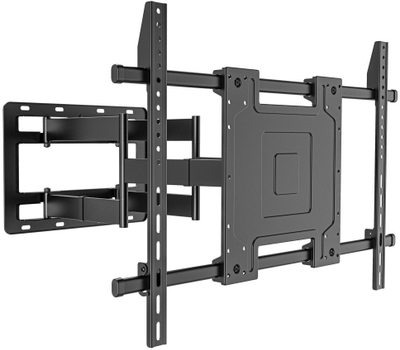 Mbajtëse muri për TV Techly, 65-110\", lëvizje e plotë, 120kg, e zezë