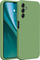 Mbështjellëse Etteri Silicone Case për Samsung Galaxy A14, e gjelbër