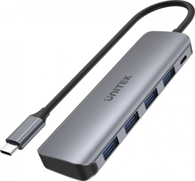 USB HUB Unitek A 3.0 (H1107A), 5 GB, e hirtë