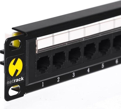 Panel i rrjetit NetRack 10" 12-Port Cat. 6 UTP (104-16)