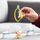 Set lodrash Schleich Bayala Winged Baby Lion Training, figura luani me krahë, për kalamaj 5+