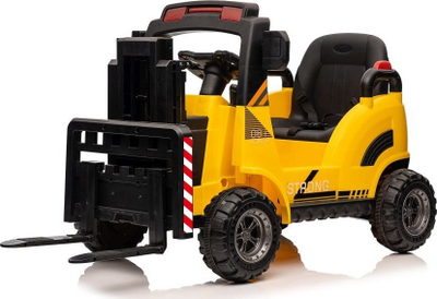 Lodër forklift me bateri Lean Cars WH101, për kalamaj, e verdhë