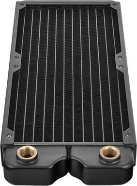 Radiator ftohje për PC Thermaltake Pacific C240, 240mm, për ventilatorë 120mm, i zi