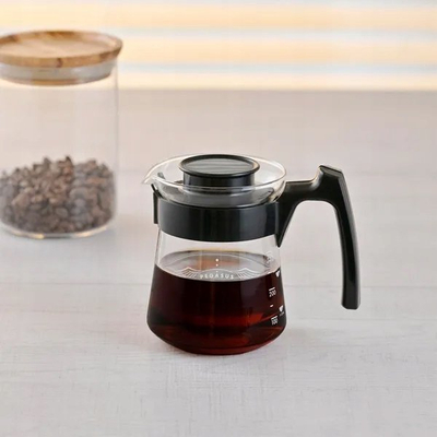 Ibrik kafeje Hario Pegasus 01, xham i fortë, 300ml, transparent