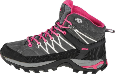 Çizme trekking për goca CMP Rigel Mid W 3Q12946-103Q, që s’i hyn uji, me shollë EVA, blu e errët
