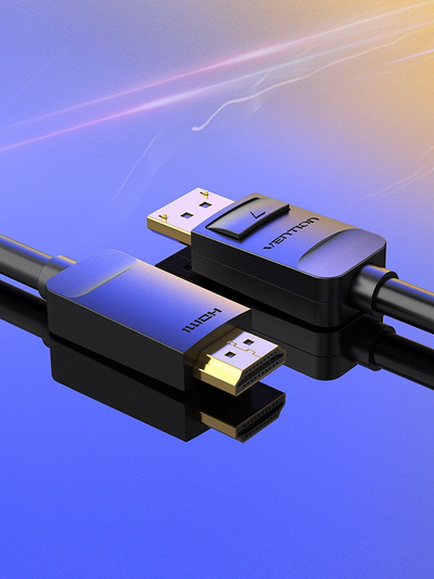 Kabllo Vention DisplayPort në HDMI, 1.5m, e zezë
