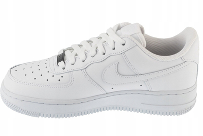 Atlete tenisi për goca Nike Air Force 1 '07 LX, lëkurë, Nike Air, të bardha
