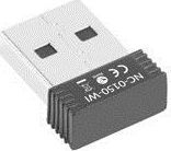 Përshtatës i rrjetit Lanberg, USB Nano N150, 150 Mbps (NC-0150-WI)