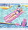 Dyshek uji Bestway 44013, 183 x 76 cm, PVC, rozë