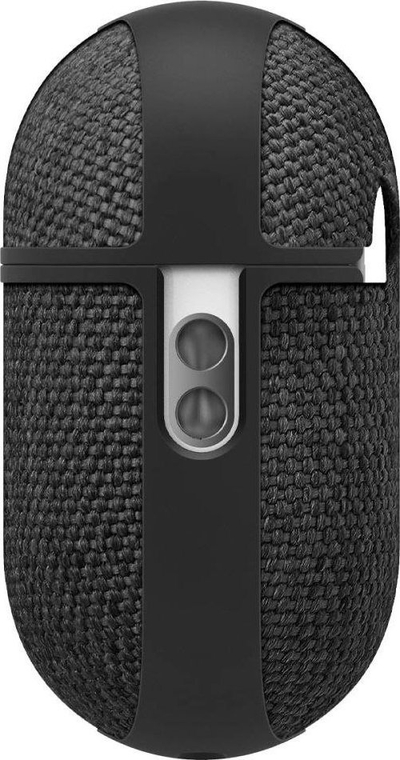 Etui për kufje Spigen Urban Fit për Apple AirPods Pro 1 2, me karabinë, e zezë