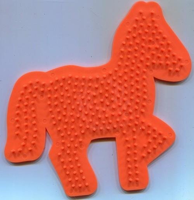 Set kreativ me rruaza që hekurosen SES Creative 6092, pegboard me lule, paketim 12 copë, shumëngjyrësh