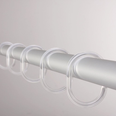 Unaza për perde dushi RIDDER 49300, plastike, transparente