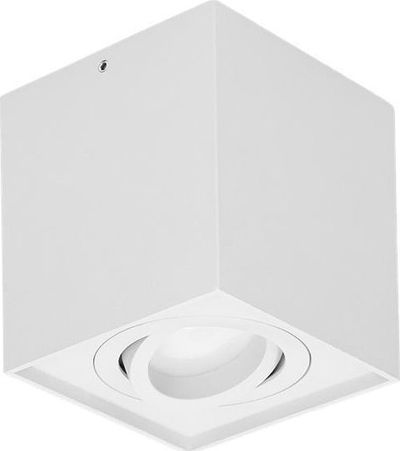Lampë tavani Orno CAROLIN DLS, GU10 35W, IP20, katrore, e bardhë