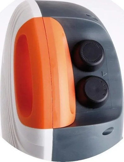 Ngrohës me ventilator Jata TV64, 2000W, i vogël portativ, bardh e portokalli