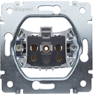 Mekanizëm prize i vetëm Legrand Sistena Life 775916, 16A, 250V, gri