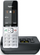 Telefon pa tel Gigaset COMFORT 500A, analog DECT, me sekretari, ngjyrë zi me argjend