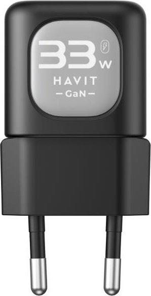 Karikues udhëtimi Havit UC20, 65W GaN, 3 porta, i zi