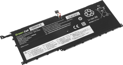 Bateri laptopi Green Cell 00HW028 Lenovo LE130, 3290mAh, e zezë