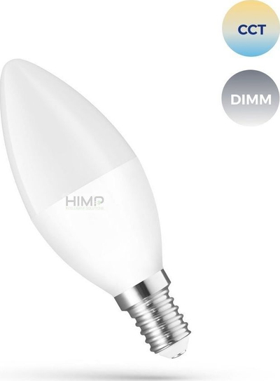 Llambë inteligjente LED SpectrumSMART Bulb, 5W, E14, CCT DIM, e bardhë