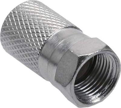 Prizë koaksiale InLine F mashkull 69912A, për kabllo 7.5 mm, metalike