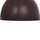 Vazo dyshemeje dekorative Maynard HM4672.07L, fiber cement, 32x62.5cm, ngjyrë çokollatë