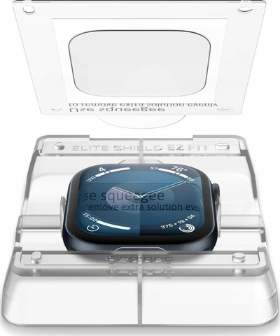 Mbrojtëse ekrani Spigen për Apple Watch Series 10 Elite Shield, transparente