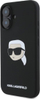 Mbrojtëse telefoni Karl Lagerfeld Karl Head, silikon i lëngshëm, për iPhone 16 6.1", e zezë