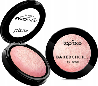 Highlighter i vogël Topface Baked Choice Rich Touch 103, 6g, rozë e çelët me shkëlqim