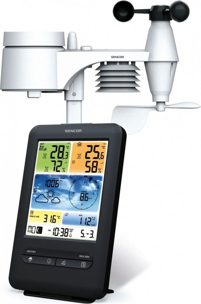 Stacion moti Sencor SWS 9898 WIFI, ekran 5.4\", WIFI, i zi