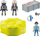 Set lojërash Playmobil 71465 Action Heroes Firefighters, me zjarrfikës, me jastëk ajri