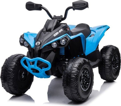 Katror elektrik për fëmijë Lean Cars CAN-AM Renegade, 12V, telekomandë, i kaltër