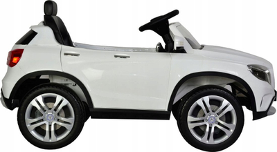 Makine elektrike për kalamoj Buddy Toys BEC 8110 Mercedes GLA, me telekomandë për prindërit, deri 25 kg, e bardhë