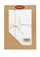 Set çarçafësh Multitex Muslin, pambuk, 140x200 cm, i bardhë