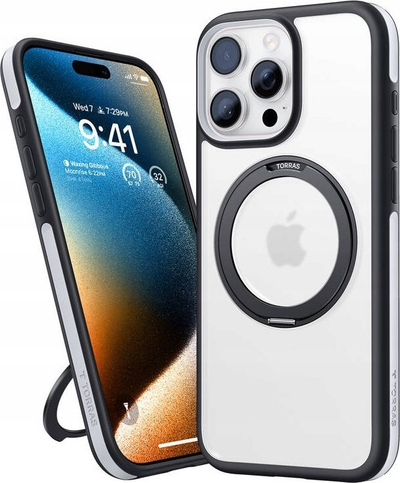 Mbulesë telefoni Torras Solid Durable për iPhone 16 Pro Max, set 2 copë, transparente