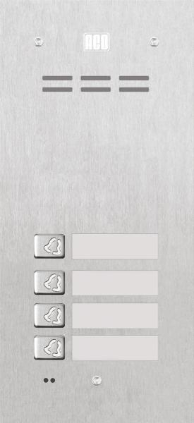 Panel hyrës Aco FAM-P-4NPACC, 4 familje, lexues proximiteti, gri
