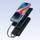 Powerbank Baseus Lipow, 10000mAh, 22.5W, me dy kabllo të integruara, me ekran, i zi
