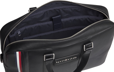 Çantë për laptop Tommy Hilfiger AM0AM06294BDS, e zezë