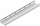 Profil montimi fotovoltaik CWCR100H50/3.3MC, çelik 2 mm, 100 x 50 x 3.3 m, metalik