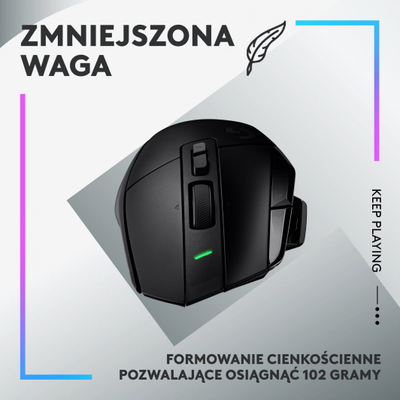 Maus optik Logitech G502 X LIGHTSPEED, 25600 DPI, i zi