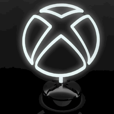 Lampë tavoline Ukonic XBOX Logo, dritë dekorative shumëngjyrëshe
