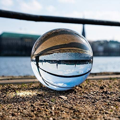 Кристален топче за фотографија Rollei Lensball 90mm, проѕирно стакло, со заштитна торбичка, транспарентно