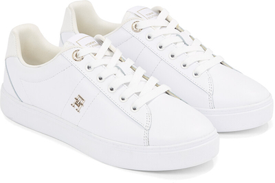 Atlete për femra Tommy Hilfiger Essential Elevated Court Sneaker, të bardha