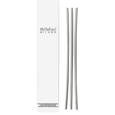 Set shkopinjsh zëvendësues për difuzor Millefiori Milano Air Design, 3 copë