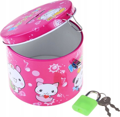 Kuti kursimi Happy Smile ZA4714, metal, me dry, rozë