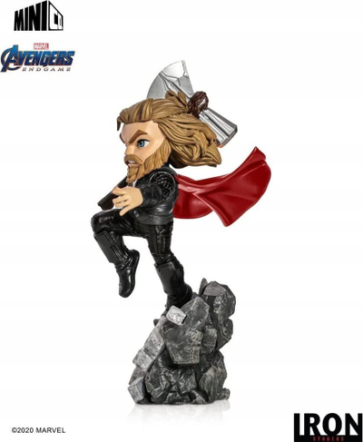 Figurë koleksioni Iron Studios Marvel Avengers Endgame Thor Mini Co, PVC, 21 cm, shumëngjyrëshe